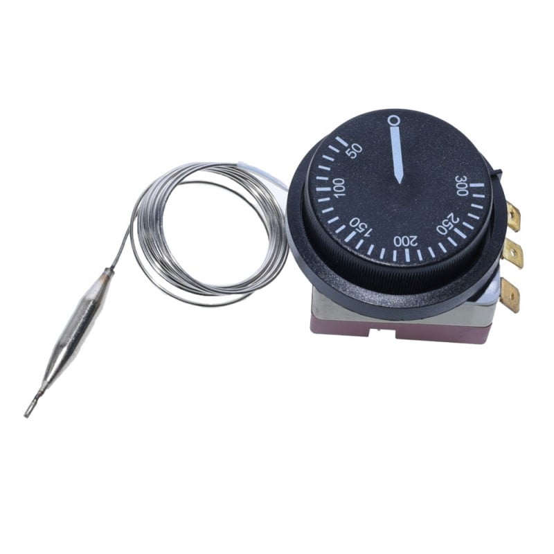 Termostat Reglabil Capilar de Inox 50-300°C