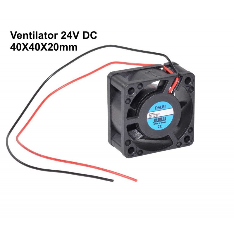 Ventilator Axial 24V, 40 x 40 x 20mm